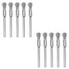 DIY Crafts Design No # 3, Pack of 10 Pcs, 5mm Steel Pencil Wire W (Design No # 3, Pack of 10 Pcs) view 4