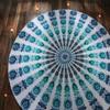 Fashion Hub Cotton Mandala Dining Table Cover- Round Tablecloth Multicolor - Standard view 1