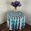 Fashion Hub Cotton Mandala Dining Table Cover- Round Tablecloth Multicolor - Standard view 2