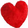 PRECIOUS GIFTS Cotton Fur Heart Shape Personalized Pillow and Key Chain with Your Photos and Messages (Red, Standard) view 3