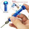 Diy Crafts Screwdriver Precision Type Set for All Type of Diy Works Pc Laptop Gadgets Repair All - in - One, Pack of 1 Set, Handle (Blue) view 2