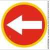 ELISHA VINYL STICKER - SYMBOLS/ARROW LEFT & RIGHT/PACK OF 2 pcS SIZE 6 * 6 INCH view 1