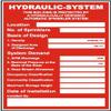 Hydraulic- System. This Building is Protected by a hydraulically Designed Automatic Sprinkler systemFoam Board Water Proof with Double Sided Sticker view 1