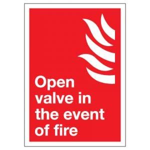 Open Valve in The Event of fireFoam Board Water Proof with Double Sided Sticker