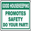 Good Housekeeping Promotes Safety do Your partFoam Board Water Proof with Double Sided Sticker view 1