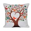 Garisha Abstract Decorative Designer Jute Digital Tree Printed Throw Pillow/Cushion Covers (16 X 16 Inches, Multicolour) - Set of 5 view 4