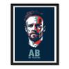 Good Hope -AB De Villiers Framed Poster Acrylic Glass (10 Inch X 13 Inch Multicolor) view 1