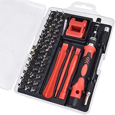TEC TAVAKKAL Latest PC Repair Screwdriver Set, 52 in 1 Professional Precision Screwdriver Set, Multi-Function Magnetic Repair Computer Tool Kit For Mobiles Tablets Glasses Laptop PC