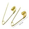 DIY Crafts Pack of 25 Pcs, Gold Pins, 25 Pcs, Gold Pins, Safety Pins Set Durable, Rust-Resistant Gold/Silver As(Pack of 25 Pcs, Gold Pins) view 2