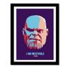 Good Hope - Hollywood Poster Frame Thanos Endgame Avengers Framed Poster Acrylic Glass for Room & Office (10 Inch X 13 Inch, Multicolor) view 1