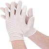 Allextreme Disposable Latex Gloves Hand Protection Rubber Examination Glove for Hospital, Clinic, Sanitary & Kitchen (Pack of 100 by Weight, Medium) view 2