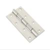 Nixnine Stainless Stee Door Butt Hinges 3 inch x 12 Gauge/2.5 mm Thickness (Matte Finish) Pack of 8 view 1