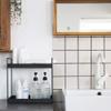 SHIOK DECOR 2-Tier Standing Rack, Kitchen/Bathroom Countertop Storage Shelf Organizer, Black in Colour(Make in India) view 4