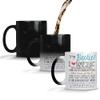 YuBingo Bestie I Love You Funny Magic Ceramic Coffee Mug Friendship Day Gifts for Dost, Cool Birthday Present Idea for a Friend (Black, 320ML) view 1