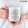 YuBingo Bestie I Love You Funny Magic Ceramic Coffee Mug Friendship Day Gifts for Dost, Cool Birthday Present Idea for a Friend (Black, 320ML) view 2