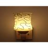 Somil Attractive Led Wood Wall Lamp with Colorful & Decorative Light Glass Shade in Stylish Wooden Fixture view 3