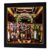 Tirupati Balaji kalyanam artprint with Photo Frame Large Size (8 Inch x 12 Inch) , Wood , Wall Mount ,Multicolor view 1