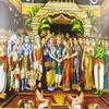 Tirupati Balaji kalyanam artprint with Photo Frame Large Size (8 Inch x 12 Inch) , Wood , Wall Mount ,Multicolor view 2