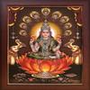 7 Hills Store Hindu Goddess Dhanalakshmi Photo with Wooden Frame (Multicolour, 8 x 12 Inch) ,Wall Mount view 1