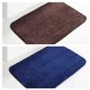Magnetic Shadow Anti Slip Microfibre Bath Mat 40 x 60 cms Pack of 2 (Brown & Blue) view 1