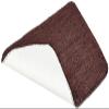Magnetic Shadow Anti Slip Microfibre Bath Mat 40 x 60 cms Pack of 2 (Brown & Blue) view 2