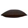 IM FAB Punching Dots Silk Cushion Covers Set of 5 (12X12 INCH, Brown) view 4