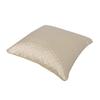 IM FAB Punching Dots Silk Cushion Covers Set of 5 (12X12 INCH, Cream) view 4