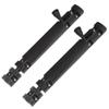 RiseOm Brass Tower Bolt/Sliding Latch Lock Xylo Design (Pack of 4, Black-4 inch) view 3
