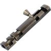 RiseOm Brass Tower Bolt/Sliding Latch Lock Xylo Design (Pack of 4, Antique-4 inch) view 2