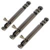 RiseOm Brass Tower Bolt/Sliding Latch Lock Xylo Design (Pack of 4, Antique-4 inch) view 3