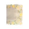 MONKDECOR Tissue Cutwork Centre Table Runner (Size- 16x33 Inches) Design-08136 Yellow view 3