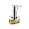 Aquieen Concealed Stop Cock with Wall Flange 15 MM (Fluid 1/2") view 1
