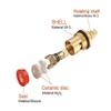Aquieen Concealed Stop Cock with Wall Flange 15 MM (Fluid 1/2") view 3