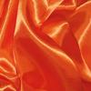 BINI Orange Silky Satin Solid Dress Fabric Plain Material 44/45" Width, Slik & Shiny Fabrics (2 Meter) view 1