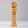 Agarwal Craft Palace 1 feet Wooden Ashoka Pillar, Ashoka Stambh 12 inches, Ideal for Home and Office Decor, showpiece, Table top, Best for Gifting- Gift Products view 1
