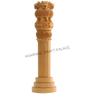 Agarwal Craft Palace 1 feet Wooden Ashoka Pillar, Ashoka Stambh 12 inches, Ideal for Home and Office Decor, showpiece, Table top, Best for Gifting- Gift Products view 4