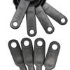 DEBIRE 8 Pieces Glossy Measuring Cup and Spoon Set for Kitchen Baking and Cooking, Multipurpose Black Measuring Tools for Cake, Cookies, Desserts, Dry and Liquid Ingredients, Durable and Easy to Use view 3