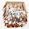 GOELX Shimmering Latkan Lace for Decorations, Designing, Sewing, Art & Crafts (Rose Gold) view 1