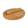 HANDCRAFTD Handmade Sandalwood Chandan Pata Board Stone Rubbing Board Chakla (Brown, 4IN) view 2
