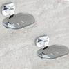 Frap Stainless Steel 304 Grade Bathroom Soap Holder/Soap Stand/Soap Dish for Bathroom/Bathroom Accessories(Chrome Finish) Made in India (Pack of 2 Silver) view 1