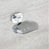 Frap Stainless Steel 304 Grade Bathroom Soap Holder/Soap Stand/Soap Dish for Bathroom/Bathroom Accessories(Chrome Finish) Made in India (Pack of 2 Silver) view 3