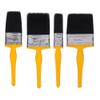 Mercury Brush 100% Pure Nylon/Polyester Blend Round Bristles Paint Brush for All Painting Applications (Black Bristle 1234 Inch) view 1