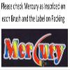 Mercury Brush 100% Pure Nylon/Polyester Blend Round Bristles Paint Brush for All Painting Applications (Black Bristle 1234 Inch) view 2