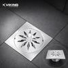 Viking SS304 Drain with Cockroach Trap Square - Stainless Steel 304- Length & Width 75mm (3) Polished Finish, Efficient Water Drainage, Prevents from Insects, Hygienic view 4