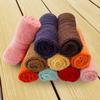 KSC Shop Luxury Pack of Cotton Pieces Face Towel | Hanky | 500 GSM | Ultra Soft | Extra Absorbent (Coffee, Navy Blue, Red, Baby Pink, Brown, Sky Blue, Rose Pink, Peach, Rust, Yellow) view 2