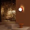 ZSQUAREHP Globe Shape Antique Look Decorative Wooden Surface Mounted Classic Wall Light for Bedroom, Living Room, Home Decor (Bulb Not Included) view 2