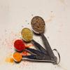 LISHONN Heavy Duty Stainless Steel Metal Measuring Spoons for Dry or Liquid, Fits in Spice Jar, Set of 4 view 3