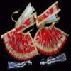 DHINCHAK  Bhagwan Dress Pair Lehenga Patka Size 3 inch Compatible for 2 No Bhagwan with 2 Maala (2 Dress 2 Maala, Assorted colour) view 3