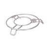LISHONN Kitchen Cooking Pot Steaming Tray Stand Stainless Steel Round Cooker Steamer Rack Stand Cookware Tool view 1