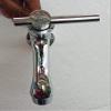 A to Z Sajal High Neck Pillar Cock Chrome Plated Brass Tap for Bathroom/Kitchen view 3